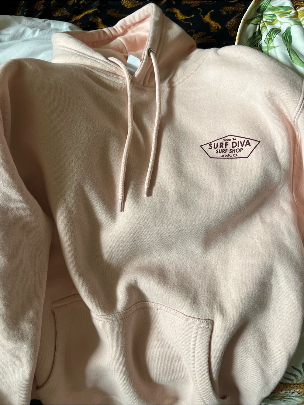 Surf Diva Surf Shop Pink Hoodie